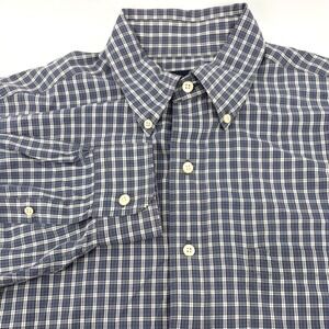Brooks Brothers Mens Long Sleeve Plaid Button Down Shirt Size L 100 Cotton